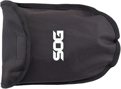 Miniatura 8 de SOG Pala de supervivencia plegable Herramienta de entrada F08-N 1825 pala plegable de acampada con borde de sierra de madera  funda de transporte