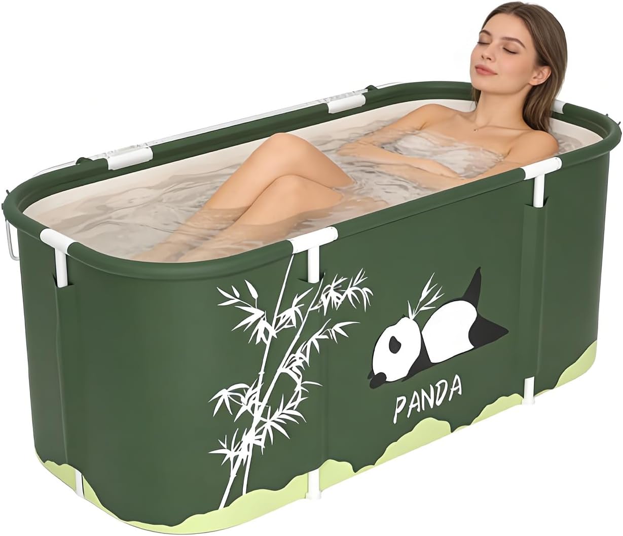 Portable Foldable Bathtub,Sauna Bath Tub for Adults,Family SPA Soaking Tub for Small Bathroom,Thicken Multiple Layer Large,Soaking Bathtub for Hot Shower and Ice Bath60cm 115cm 50cm