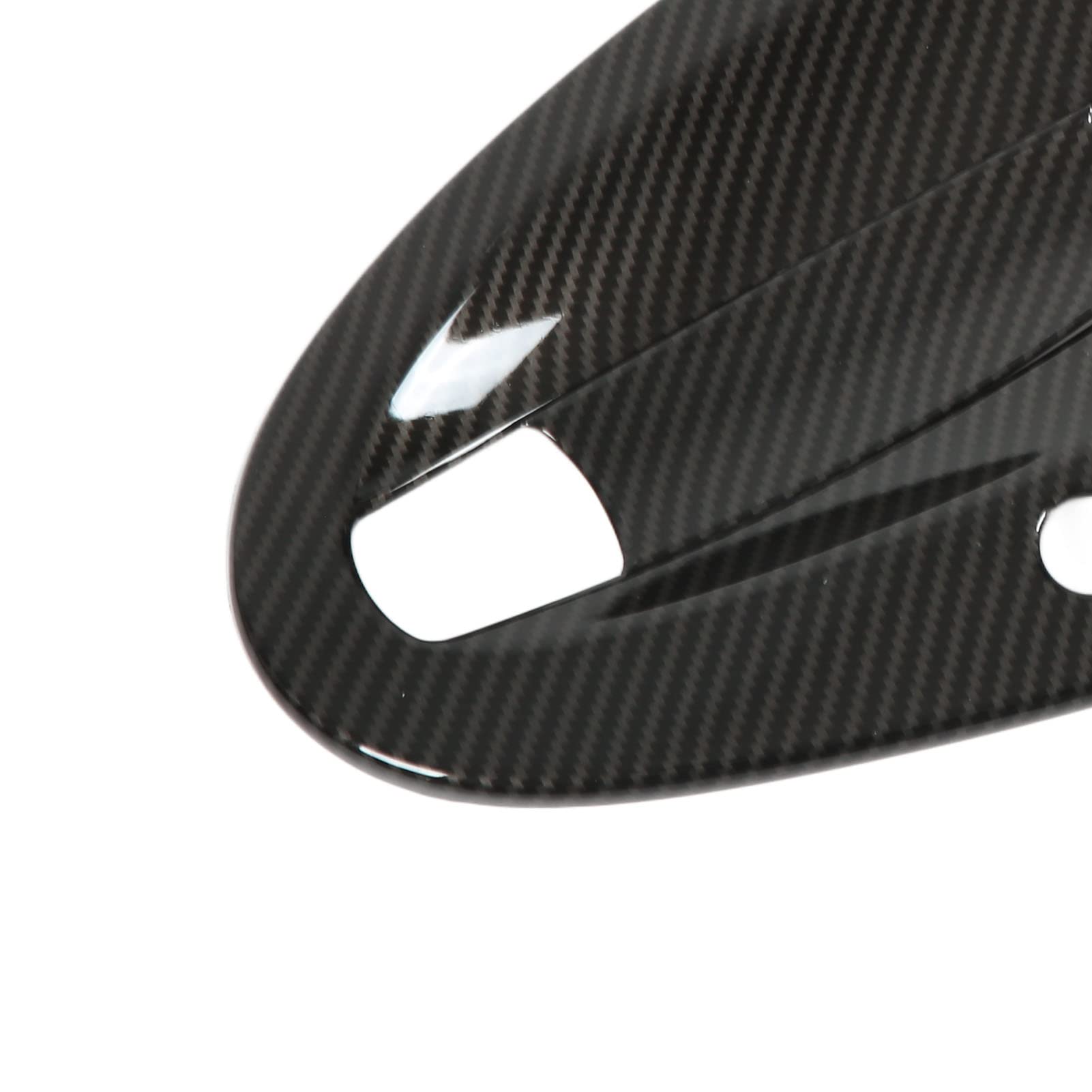 Carbonio Smart Smart 451 Carbon 4 Pezzi Di Toppe Per Maniglie Esterne Per Auto, Copri Maniglia Smart 451, Copertura Maniglie Porta Smart 451