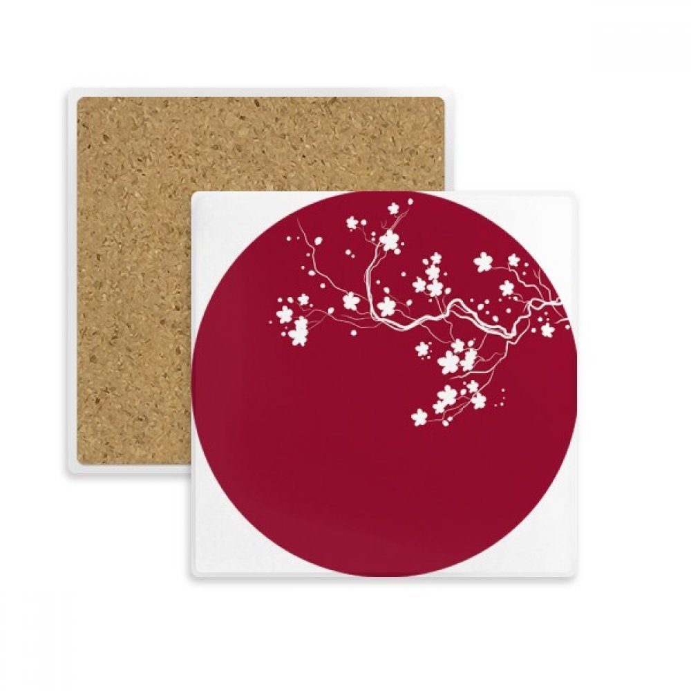 Coaster tasse absorbant pierre ronde pour éviter les traces d'eau multicolor