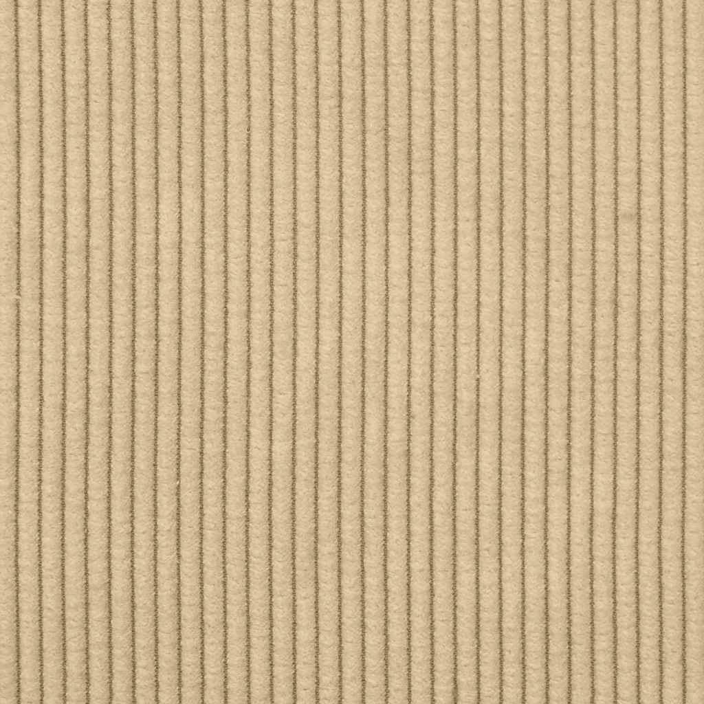 Sofá modular, módulo reposapiés, color verde grisáceo con acolchado de tela de pana 100 x 100 x 48 cm, marco de metal, taburete para salón, ergonómico y flexible