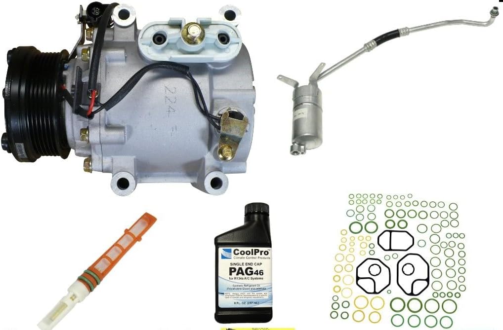 CO-0024AK4 Complete A/C AC Compressor Replacement Kit