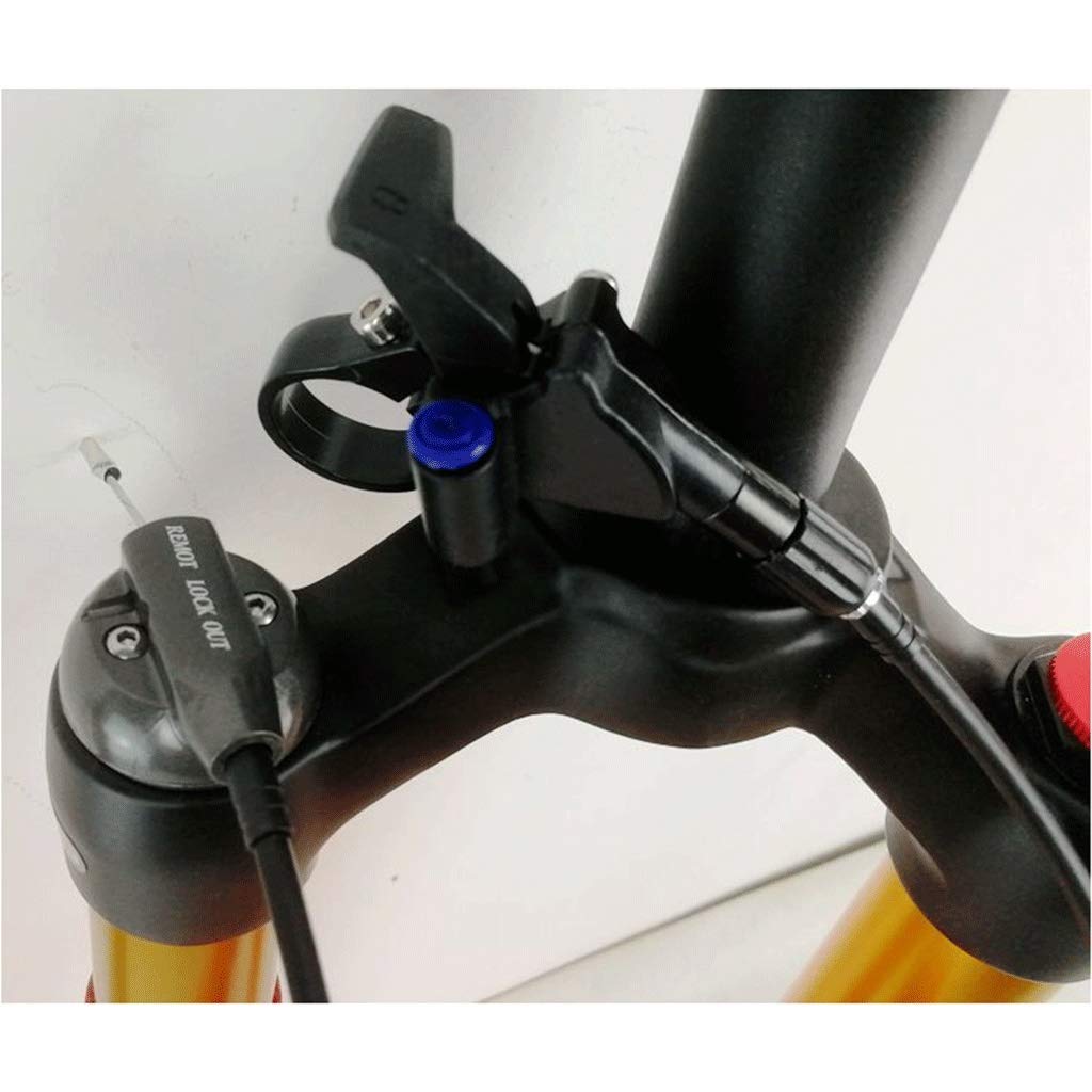 Fourche à Suspension VTT 27,5/29 Pouces - Ressort à Huile, Débattement 100 Mm, Tube Droit 1-1/8, Axe QR 9x100 Mm