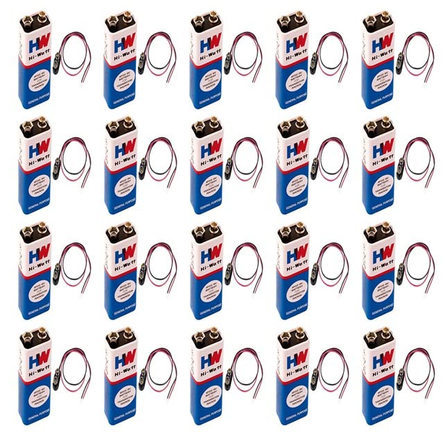 SP Combo of 9v Battery and 9V Battery Connector -Pair of 20-image-40