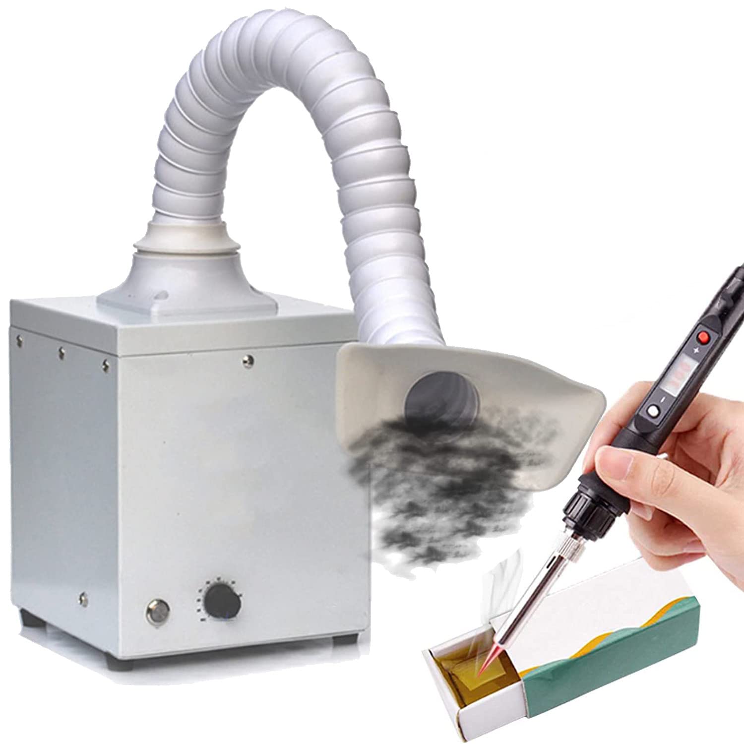 Extraction des fumées de soudage à faible bruit pour un air purifié sans nuisances