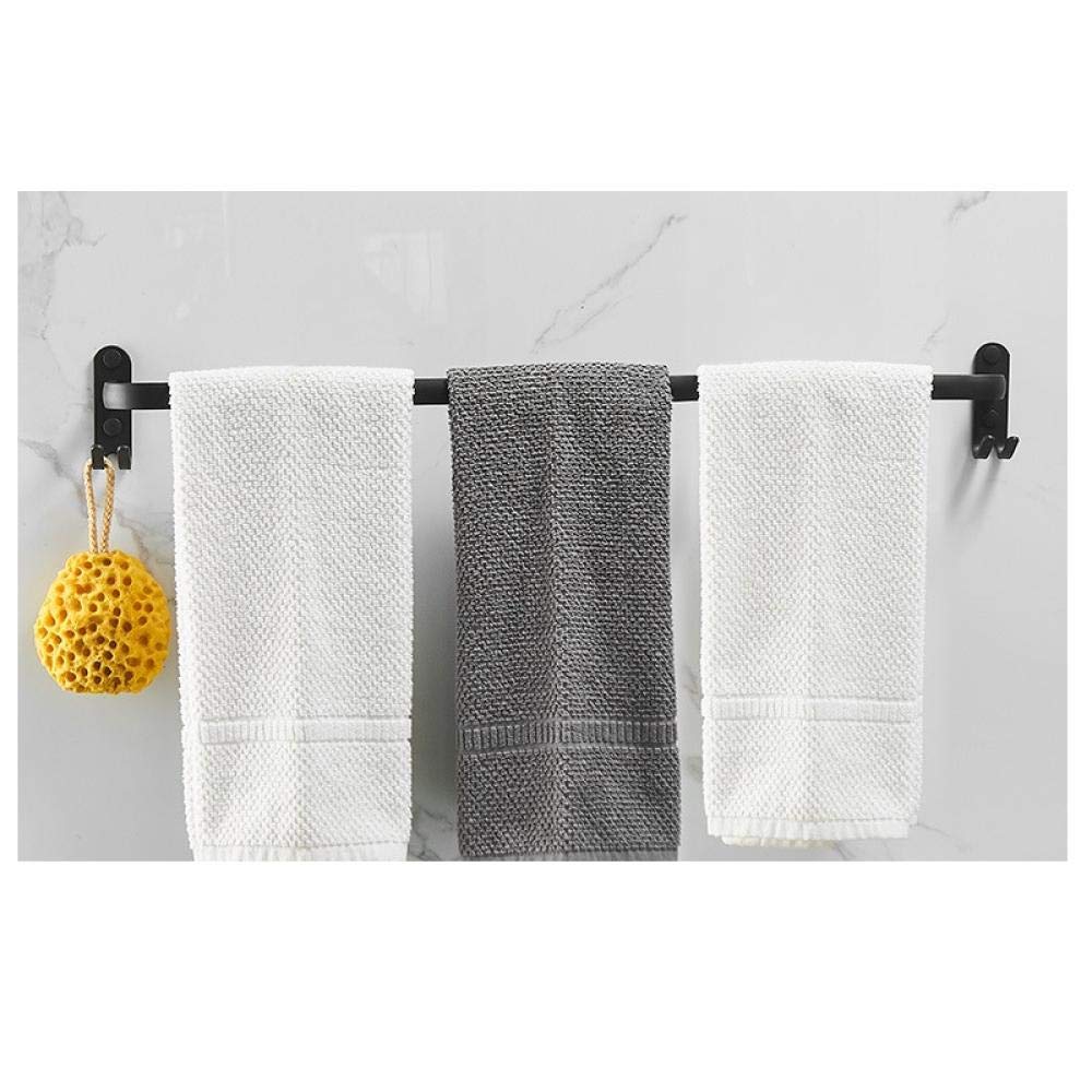 Porte-serviettes en aluminium pour une salle de bain moderne et bien rangée