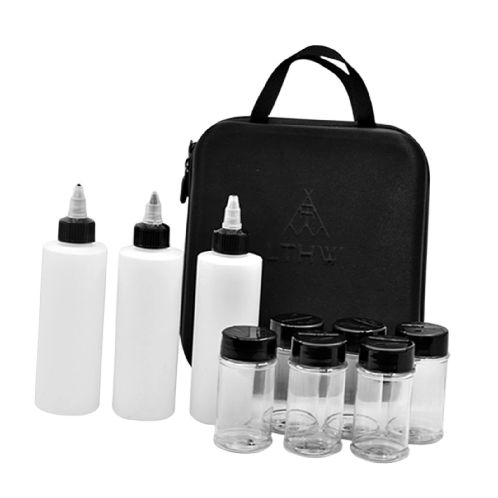 Dispensador Portátil de Especias para Camping, Bolsa de Especias Portátil para Camping Al Aire Libre, Botella de Especias para Picnic, Barbacoa, Style B