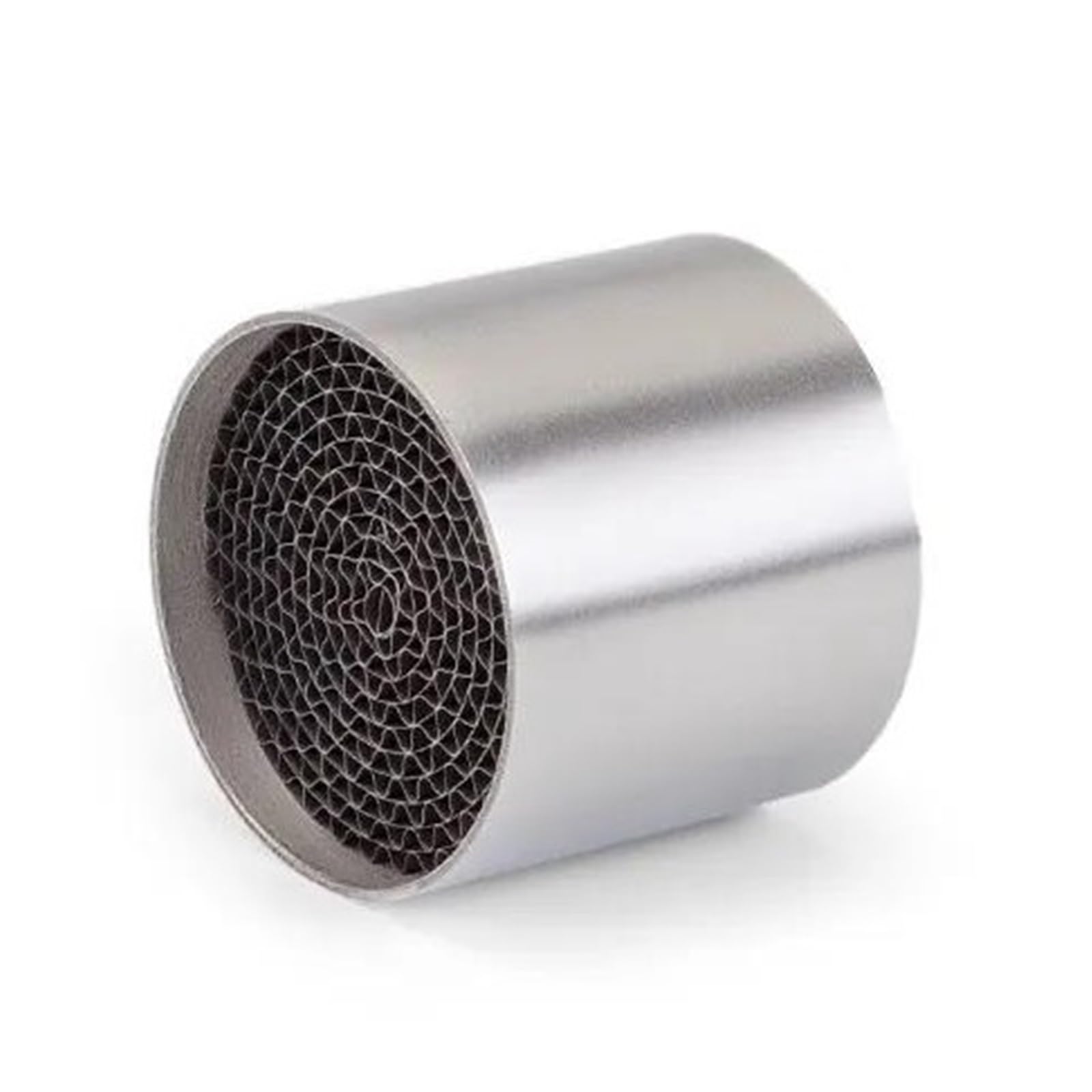 Silenziatore Marmitta 45mm 48mm 50mm 53mm Catalizzatore di Scarico Universale per Moto Db Killer Riduce Il Rumore Coppia Elevata A Bassa velocità Purificazione del Gas Scarico Silenziatore (Misurare