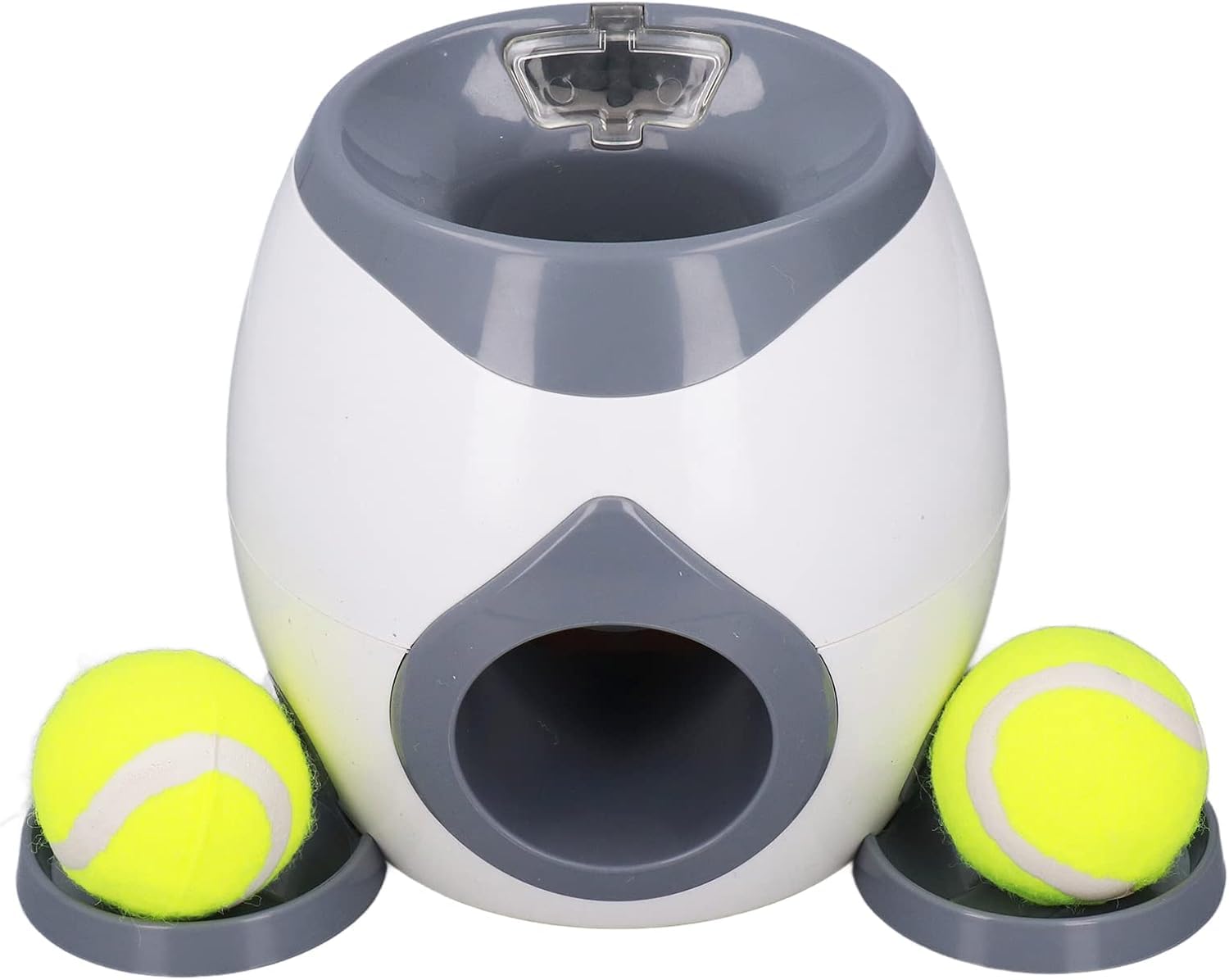 Lanzador De Pelotas para Perros, Lanzador Automático De Pelotas De Plástico para Perros, Interesante Juguete Interactivo para Perros, Máquina De Pelotas De Tenis para Perros.