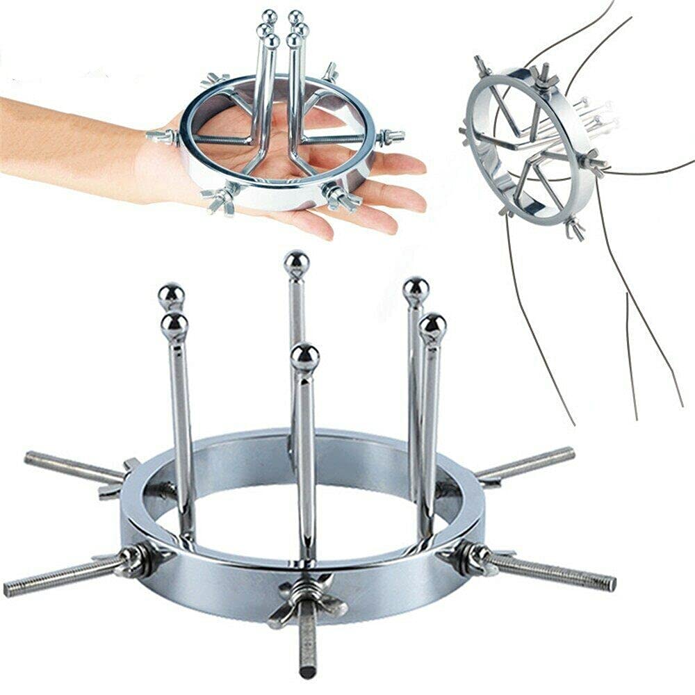 Bondage Masters Dilatateur Anal/Vaginal Extrême Écarteur Anal & Vaginal, Argenté