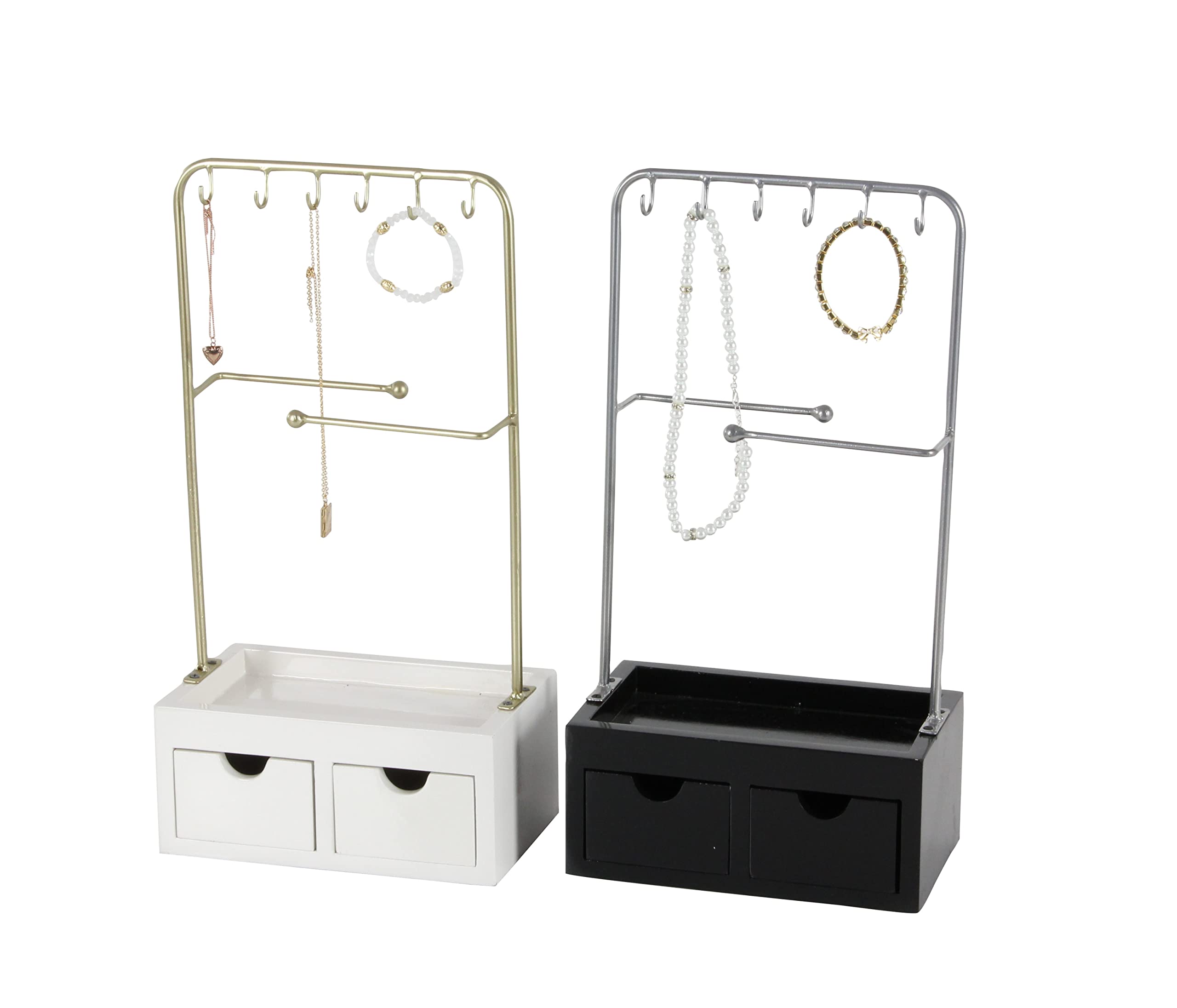 Porte-bijoux en fer Deco 79 pour sublimer votre coiffeuse et ranger vos colliers