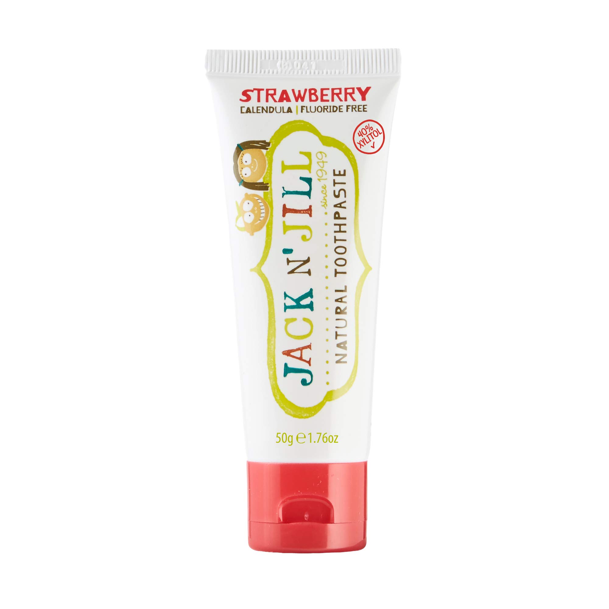 Strawberry, 1 Count : Jack N' Jill - Natural Toothpaste Fluoride-Free with Certified Organic Strawberry - 1.76 oz-image-39