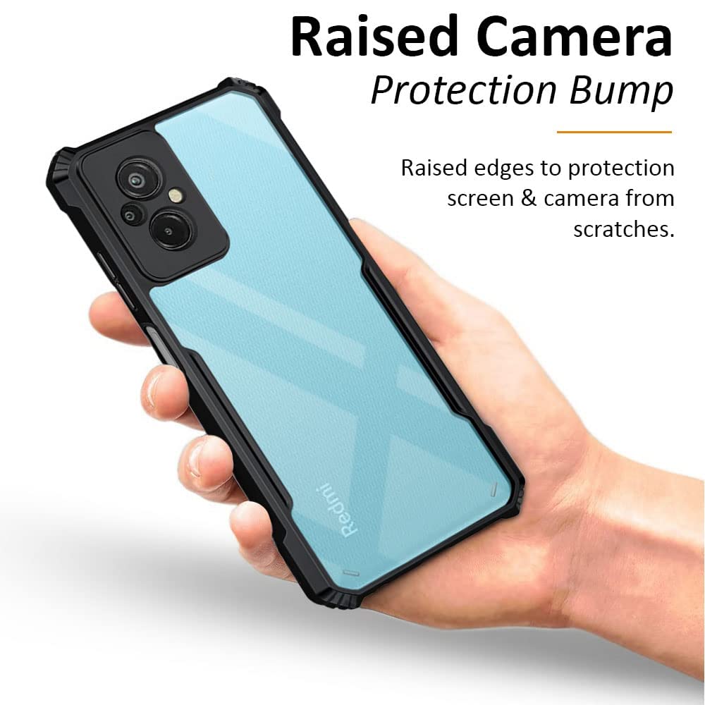 Redmi 11 Prime Case - Shockproof & Clear -5