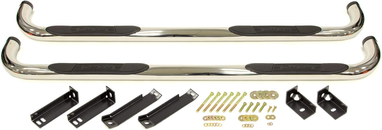 Dee Zee DZ372523 3" Round Stainless Steel Nerf Bars
