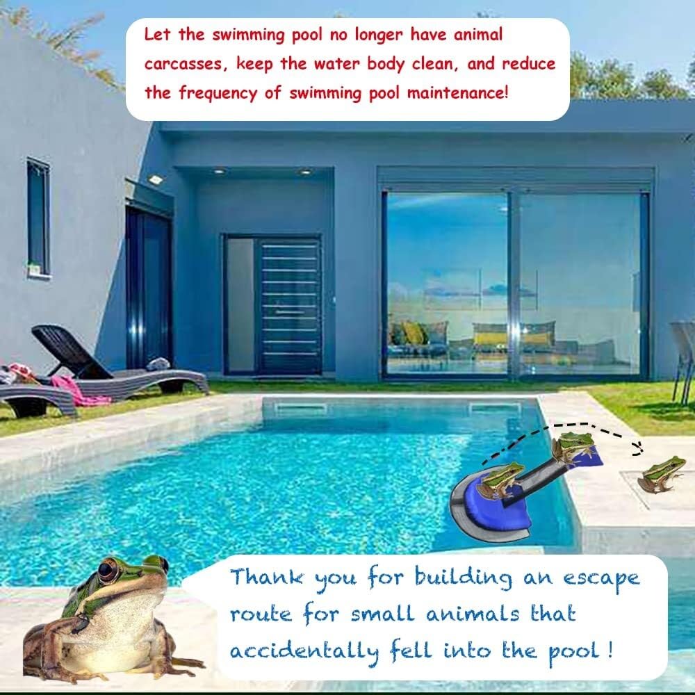 Tapis Spa Lot De 2 Rampes Pour Animaux De Piscine, U00e9chelle, Tapis De Sauvetage Pour Animaux, Outil D Echelle De Piscine