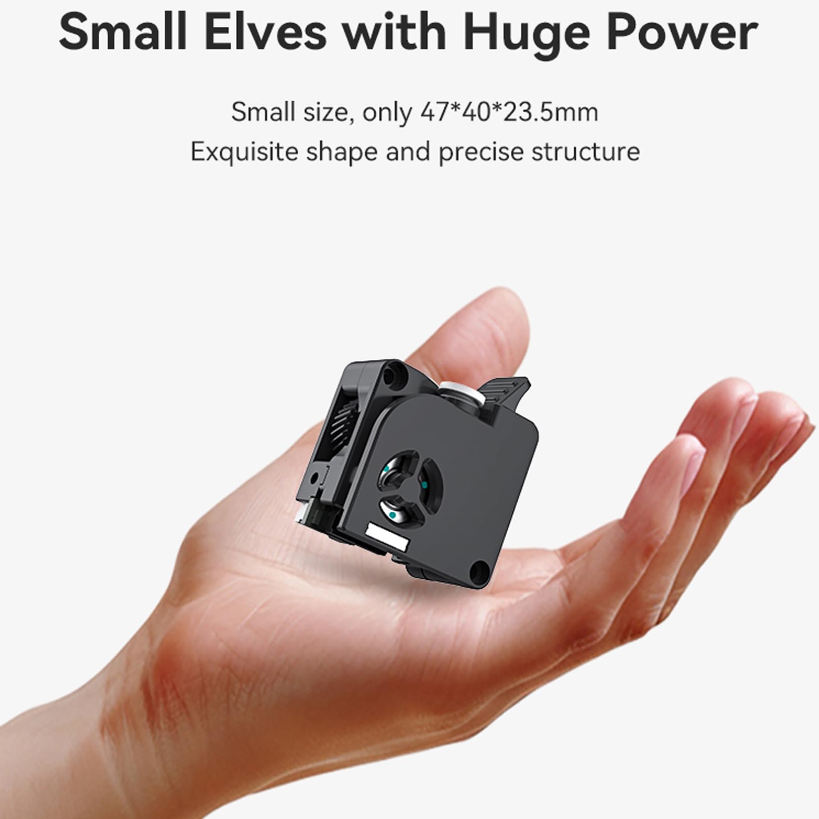 Creality K2 Plus - Kit estrusore per stampante 3D Dual Gear Filamento Feeding Extruder Kit con filamento integrato per K2 Plus