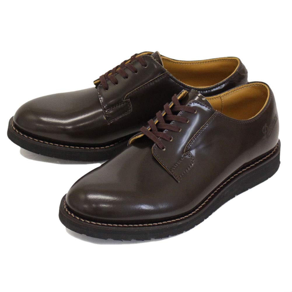 Amazon | [ダナー] D214300 POSTMAN SHOES 日本製 DK.BROWN US8.5EE-約 