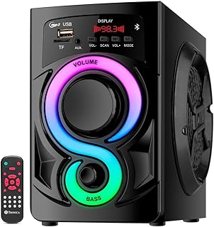 TRONICA Enjoy 3.0 30W Bluetooth Mini Home Theater System with RGB Lights,All Function Remote,PenDrive/FM/AUX/Smart TV Compatible