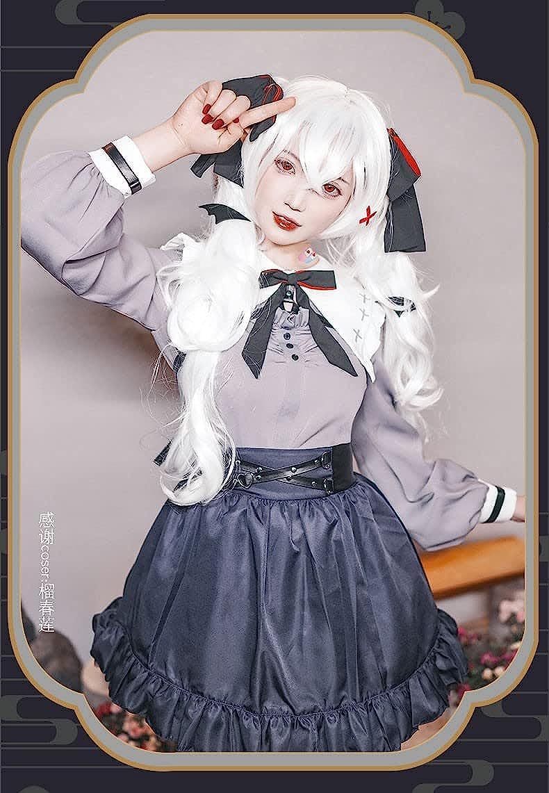 葛葉 ライブ衣装 ウィッグ付き バーチャルYouTuber VTuber 葛葉-くずは コスプレウィッグ