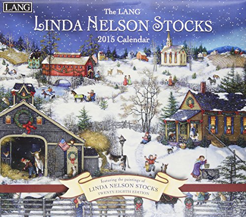 Perfect Timing - Lang Linda Nelson Stocks 2015 Wall Calendar, January - December, 13.375 x 24 inches (1001847)