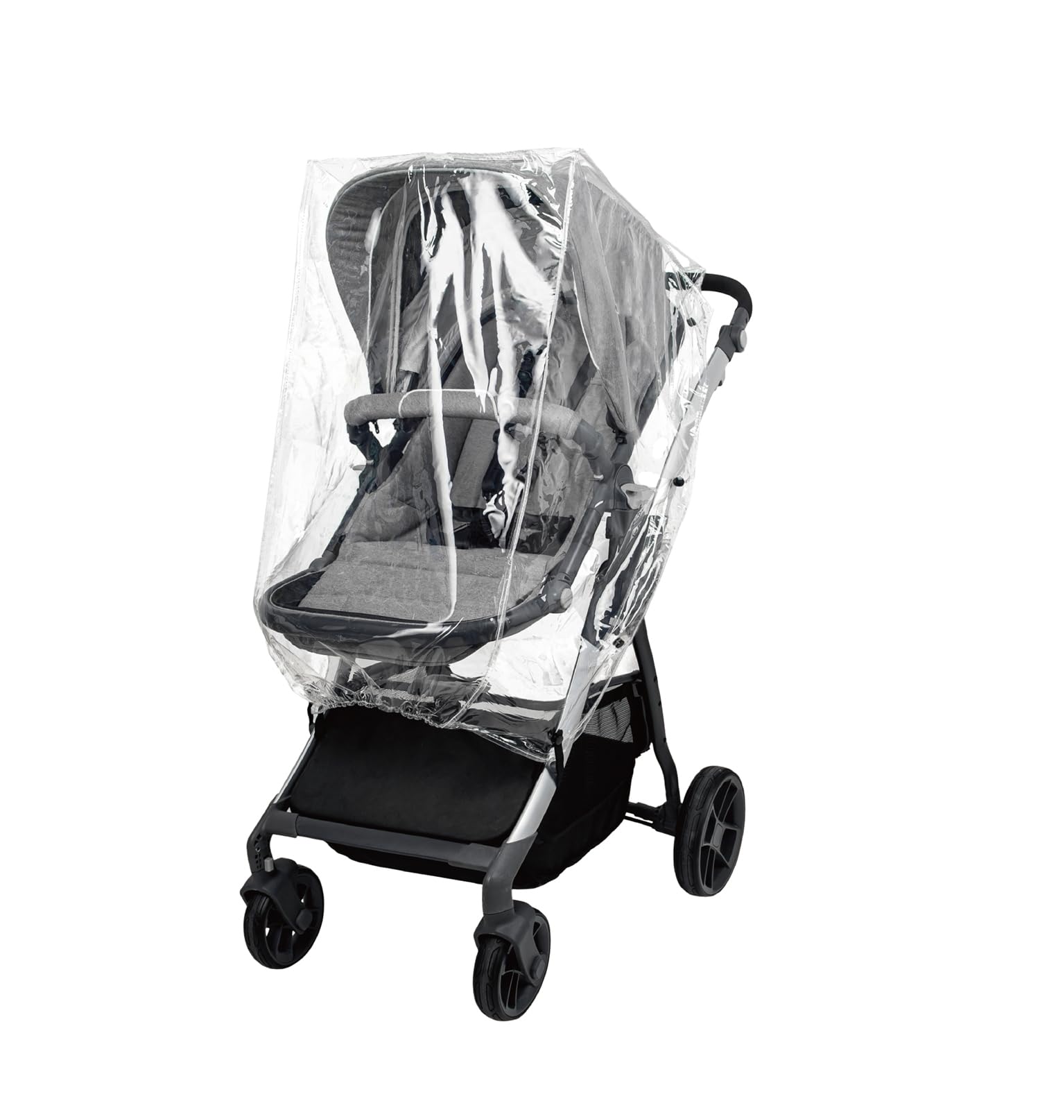 Babylo Universal Stroller Raincover, Transparent
