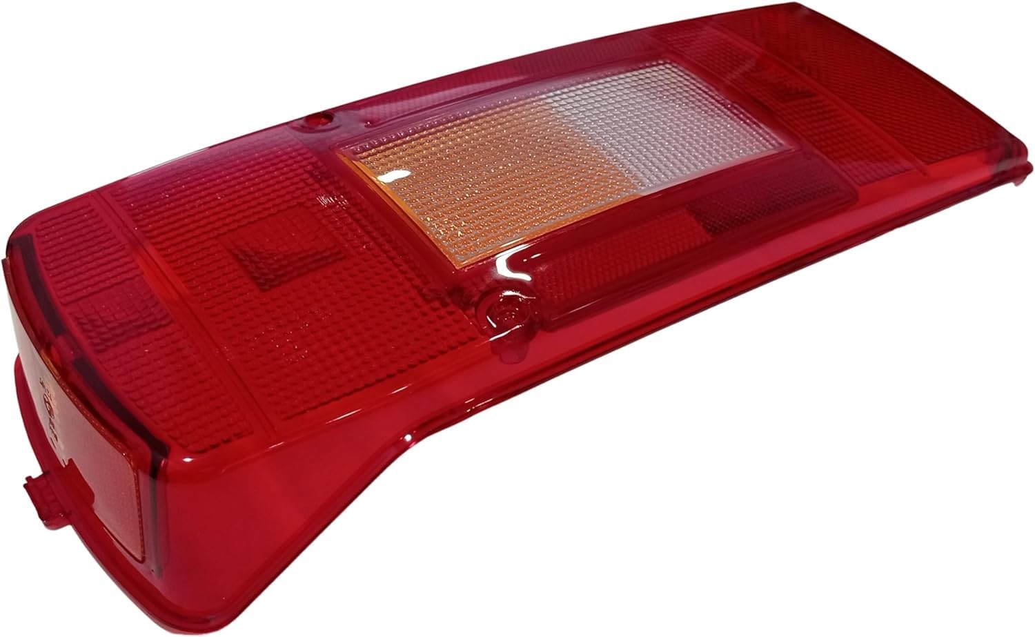 2 Lente di ricambio Luci Finale Posteriore per Rimorchio per camion Volvo FH16, FH12, FM9 E-MARK Rosso Giallo Bianco