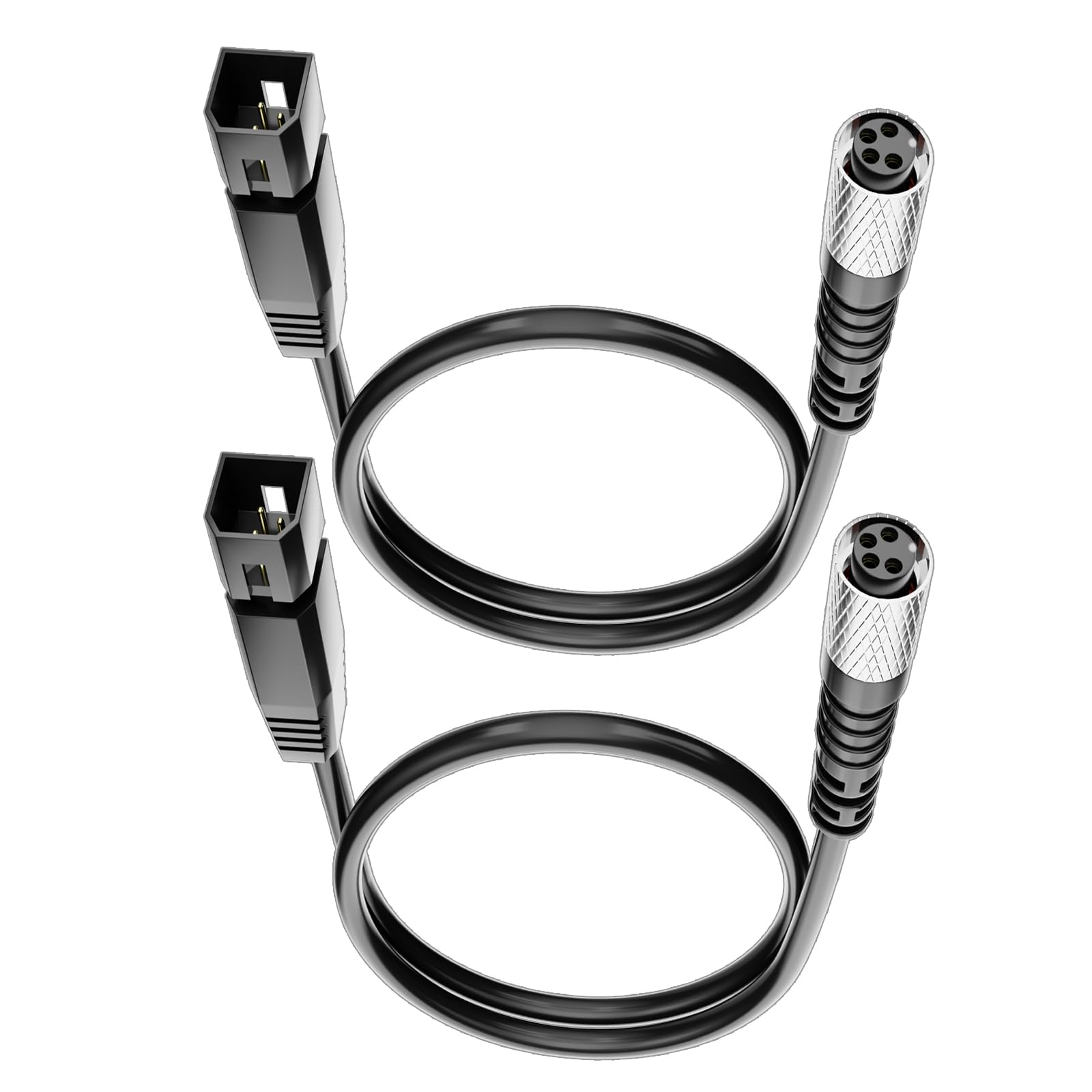 Replacement for 1852068 7-Pin Transducer Adapter Cable is Compatible with Humminbird Fish Finder 、Minn Kota Universal Sonar 2 (US2) Transducer 、MKR-US2-8 Hum 7-Pin Transducer.(2Pcs)-image-31