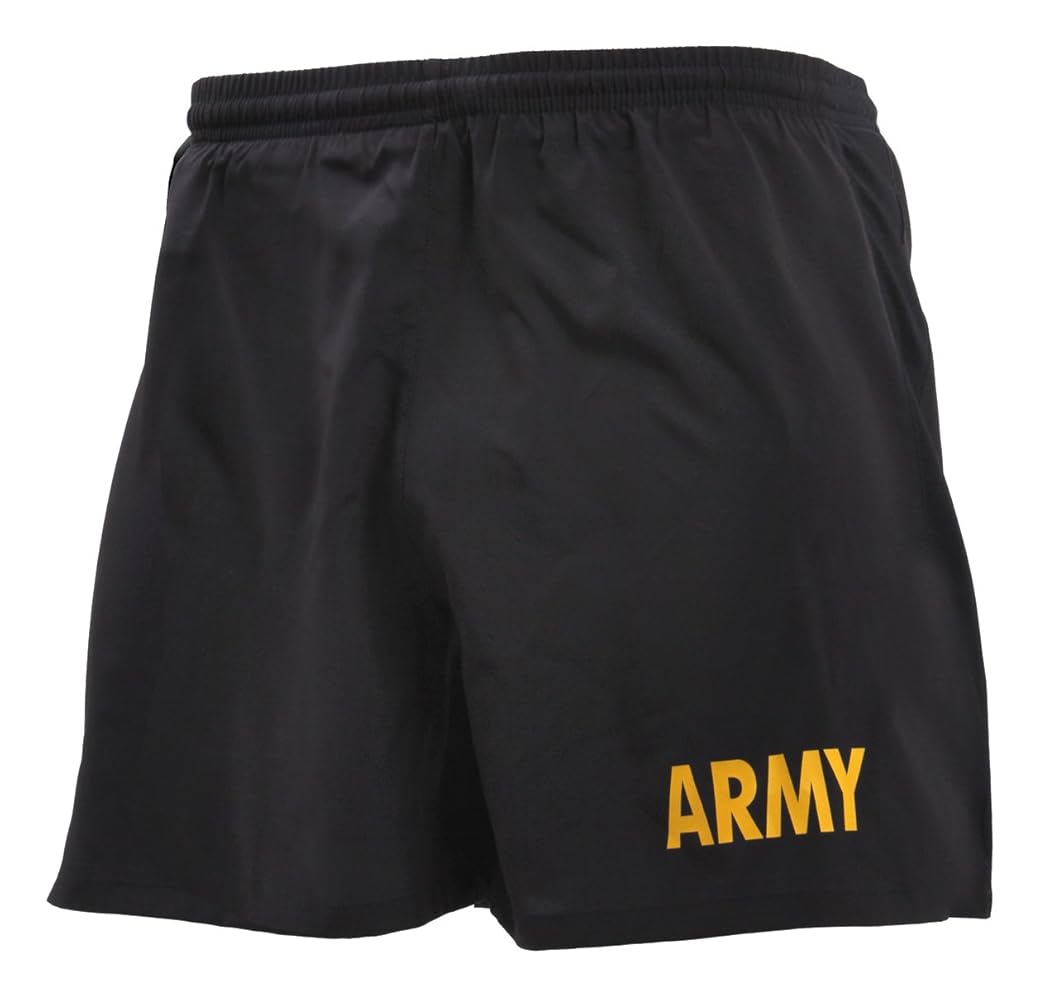 Amazon.com : Rothco Army Physical Training Shorts, Black