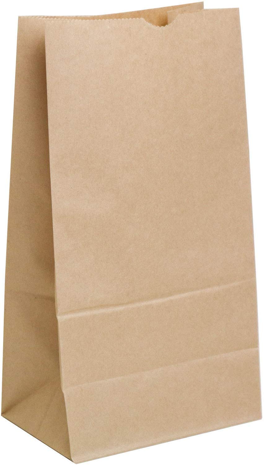 Amazon | 紙袋【日本製】包装 角底袋 未晒し(クラフト)S 幅13x高