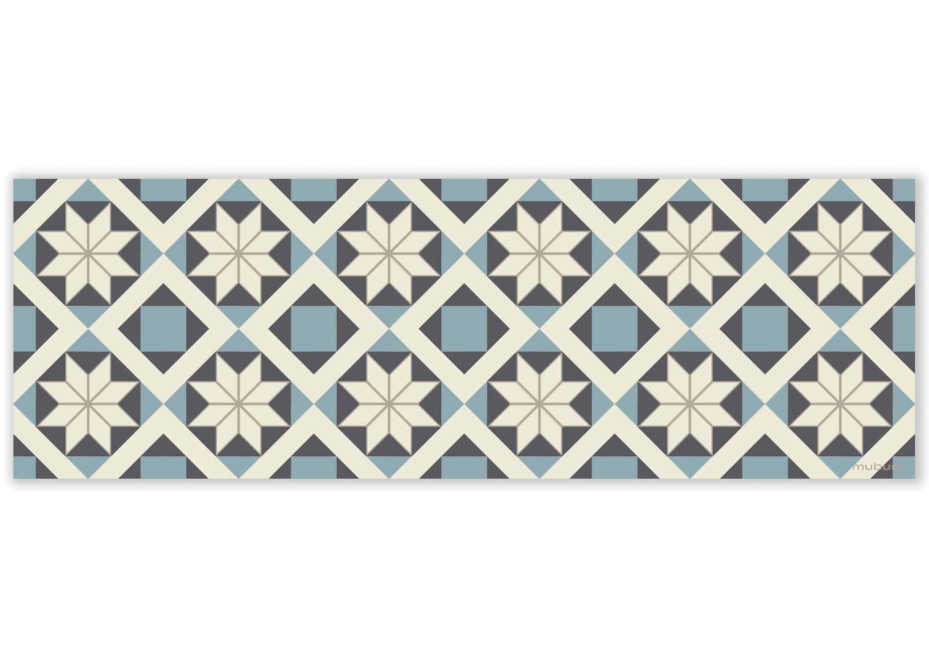 Tapis vinyle de sol cuisine salon disponible en différentes tailles