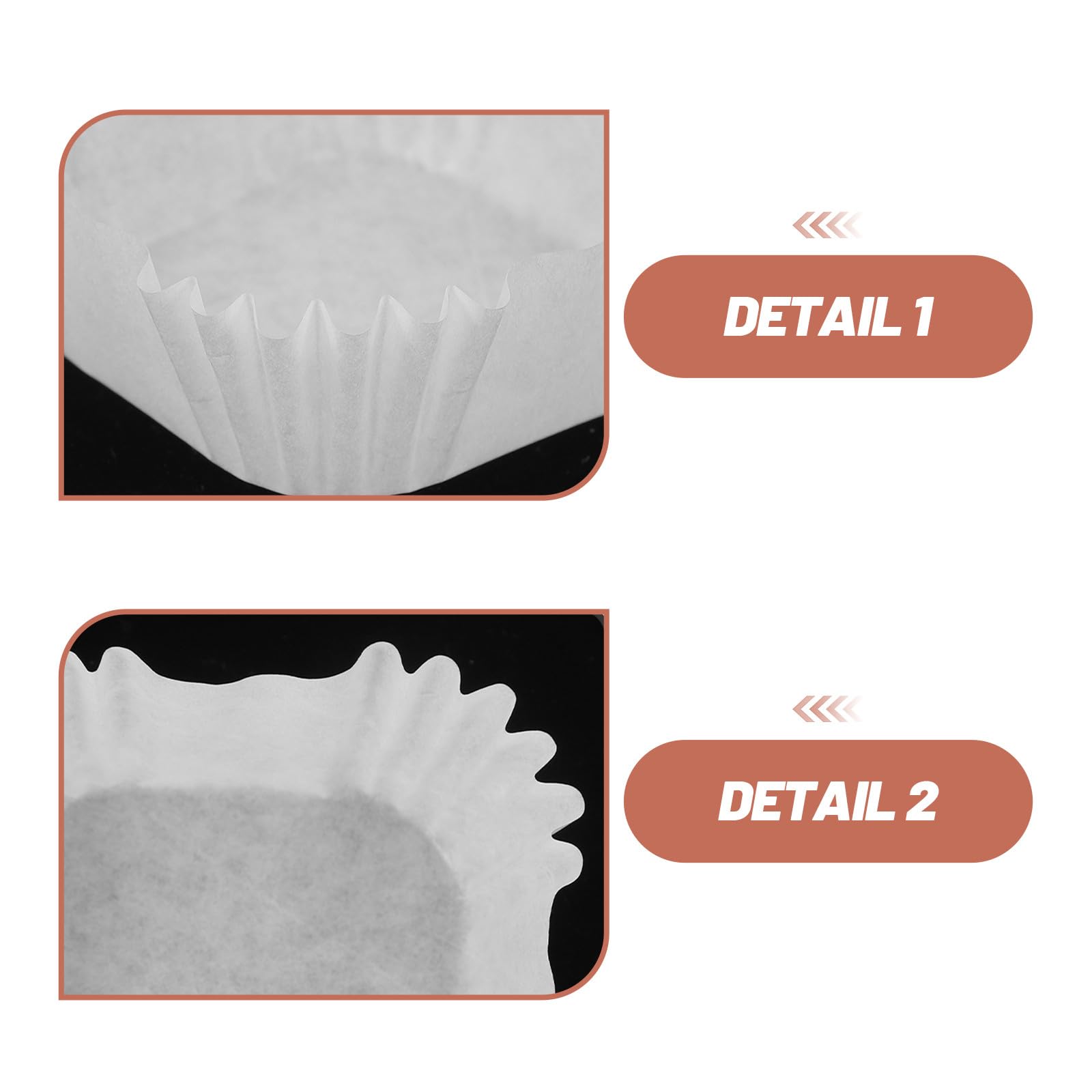 Cabilock 3000 Moldes de Papel para Cupcakes Cuadrados para Hornear Pasteles, Brownies y Postres, Resistentes al Calor Grasa, Ideales para Bodas, Cumpleaños y Eventos Familiares
