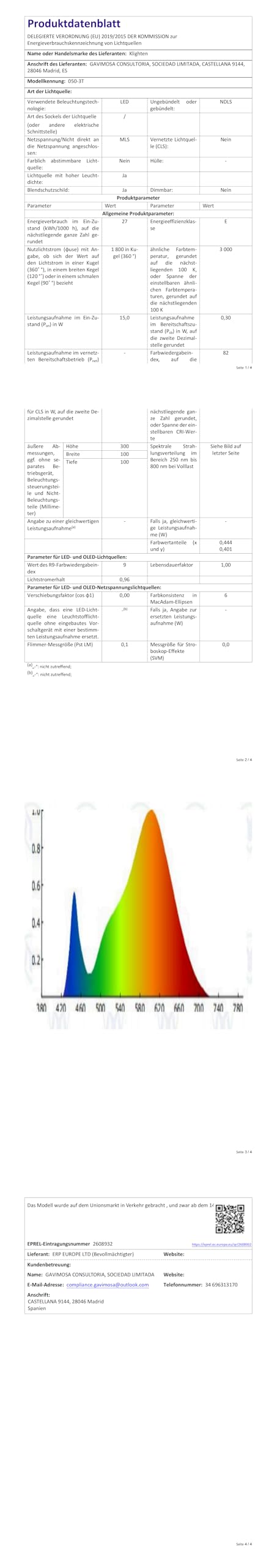 Klighten Applique da Parete per Interni/Esterni Bianco Caldo 3000K G9 Sorgente Luminosa Sostituibile, 27W Lampada da Parete Angolo del Fascio Regolabile Aplique IP54 Impermeabil (Antracite)