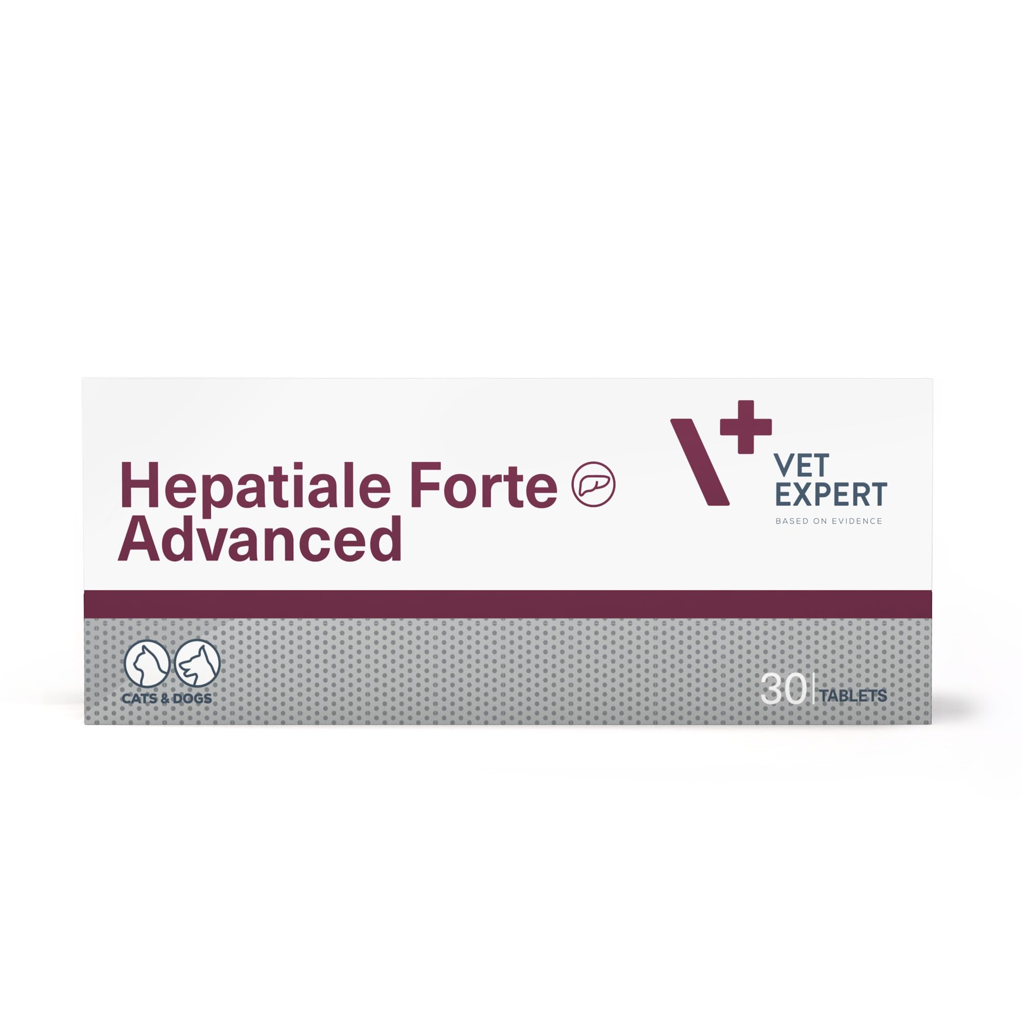Vet Expert Hepatiale Forte Complément hépatique avancé pour chiens et chats - 30 comprimés