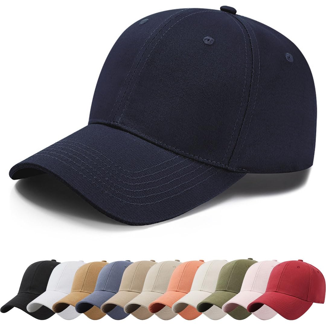 Gorra de béisbol para Hombre Unisex Clásico Algodón Gorra el Sol Moda Gorra Running Hombre Mujer Ajustable Sombrero Verano Gorra Beisbol