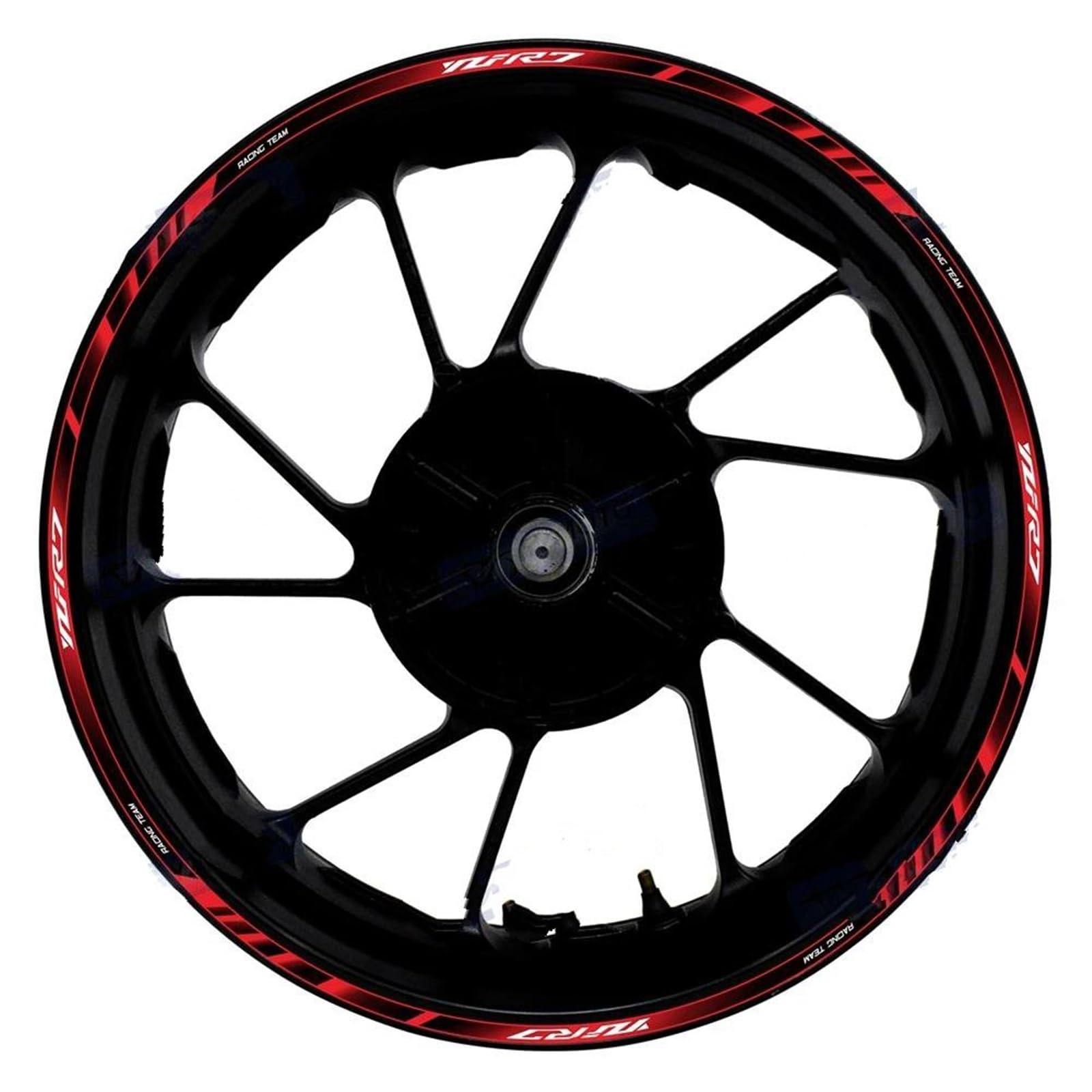 Motorcycle Accessories Reflective Rim Edge Stripes Wheel Stickers for Yamaha YZF R7 YZF-R7(Style 18)