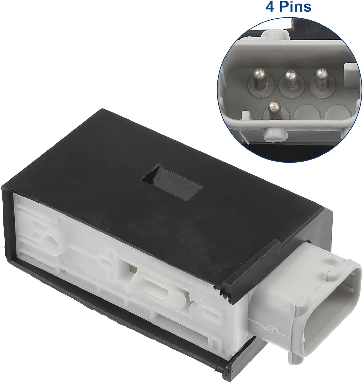 ACROPIX Front Left Rear Left Door Lock Latch Actuator Replacement Fit for BMW 525i - Pack of 1 Black White Gray