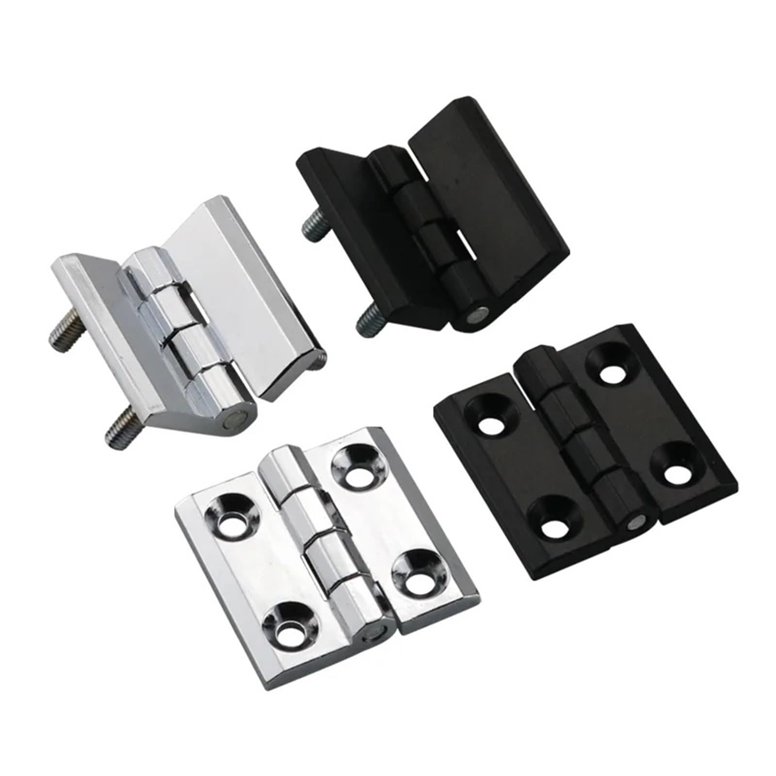NYRXRYTCA Thickened Zinc Alloy Hinge Industrial Machinery Equipment 1Pcs(XG02-067-1-Glossy)
