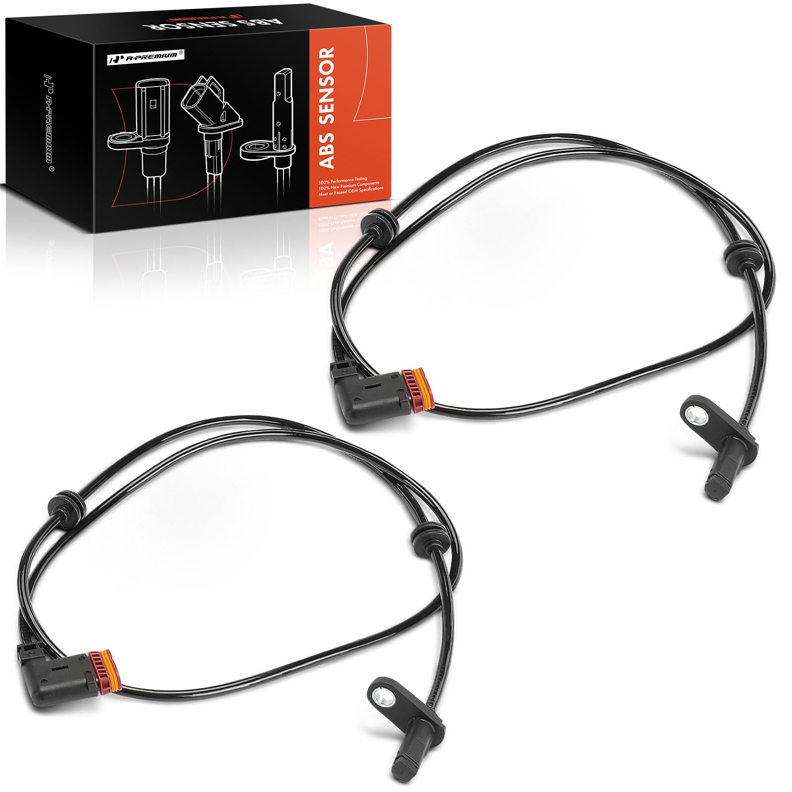 A-Premium ABS Sensor Replacement for Mercedes-Benz E-Klasse Coupe E200 2009-2016 E220 E250 E300 E320 E350 E400 E500, Rear Left or Right, A Set of 2-image-48