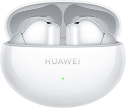 HUAWEI FreeBuds 6i, Intelligent Active Noise Cancelling 3.0, Powerful Bass, Up to 35 Hours Battery Life, Bluetooth 5.3, IP54 Dust and Water Resistance, White