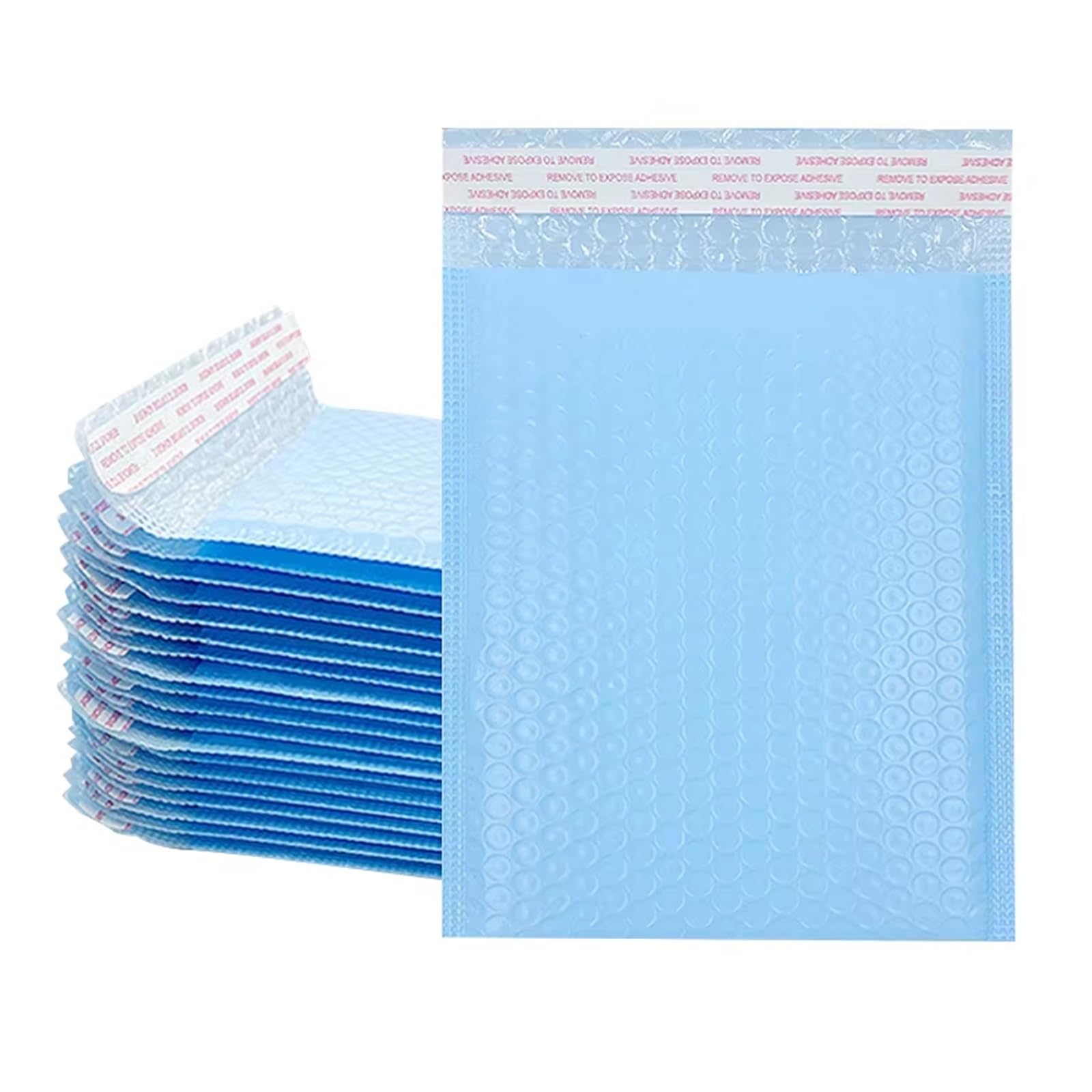 Buste imbottite autosigillanti buste con bolle postali da 100 pezzi for imballaggio for la spedizione per Imballaggio(Sky Blue,18 * 23cm)