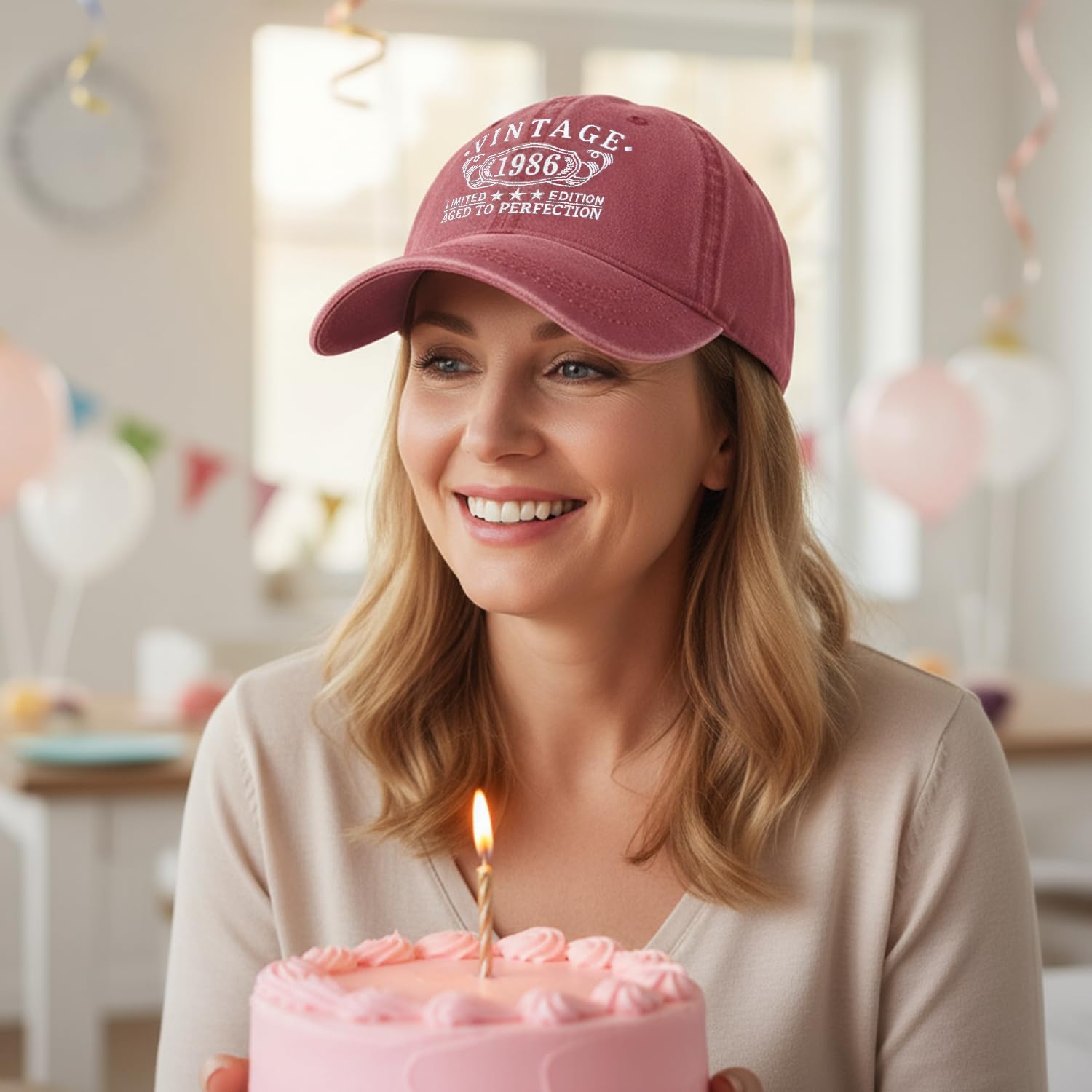 Birthday Gifts for Men Women, Personalized 18th/21st/25th/30th/40th/50th ...90th Birthday Ideas Gift, Vintage Baseball Hat - Image 7