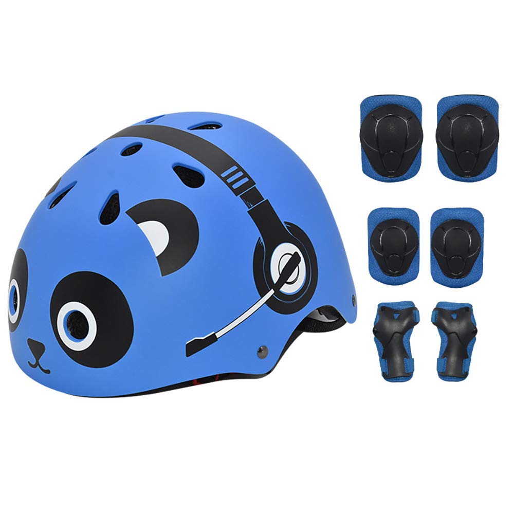 Kit Protezioni 6 Pezzi Per Bambini - Casco, Ginocchiere, Gomitiere E Polsiere Per Sport - Foto 9