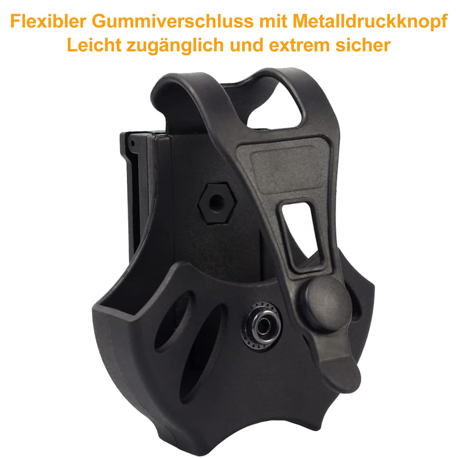 Handschellen Halter Mit Pistolenholster - Tactical Holster Für Security