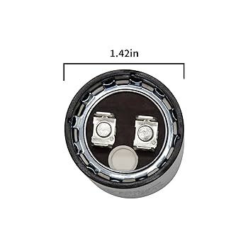 エイトマンバッチ Denkuhin 161-193uf 110VAC 50/60 Hz Motor Start Capacitor