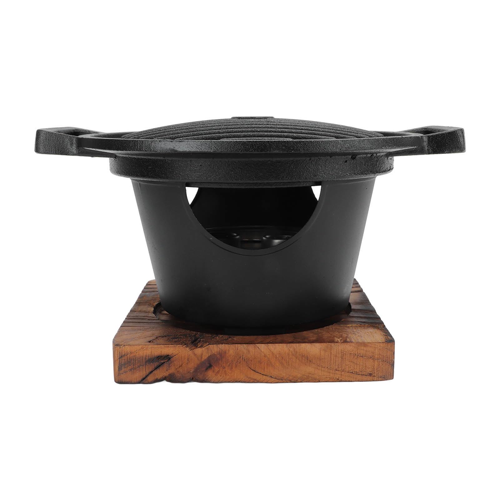 Koreanischer Barbecue-Grill, Rauchfrei, für eine Person, Mini-BBQ-Grill, Japanische Barbecue-Pfanne für zu Hause