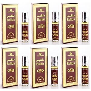Al-Rehab Balkis Parfümöl, 6 x 6 ml
