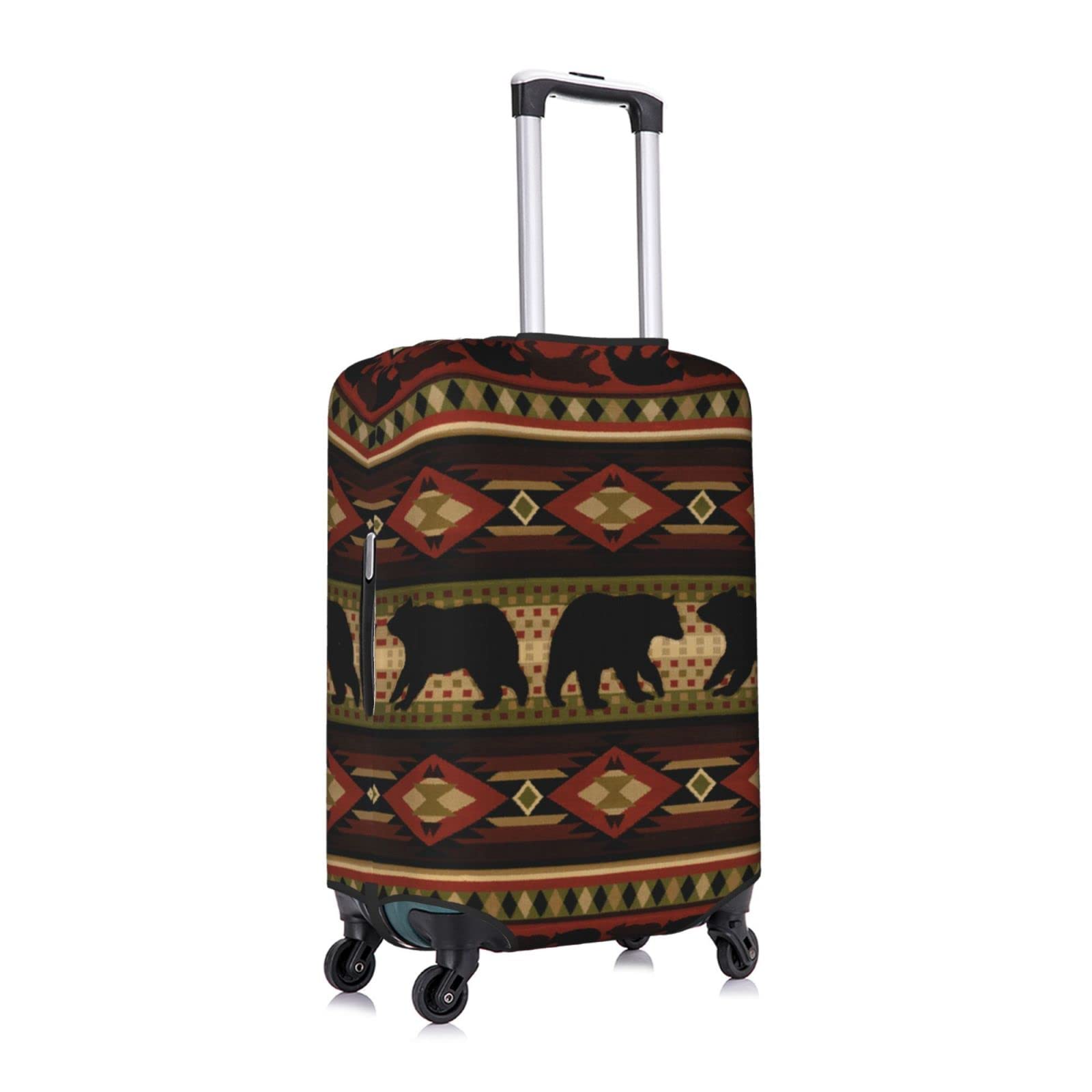 Funda de equipaje lavable con cremallera oculta adecuada para 18-32 pulgadas