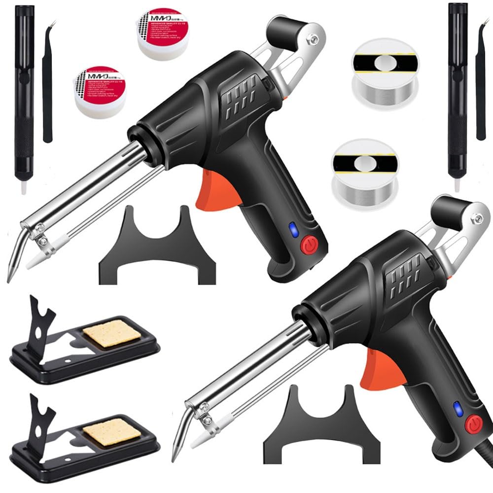 Pistolet à Souder Manuel Portable 3 En 1, 2 Outils de Soudage Laser Industriels à Chauffage Interne, Fer à Souder Multifonction, Pour RéParation Industrielle