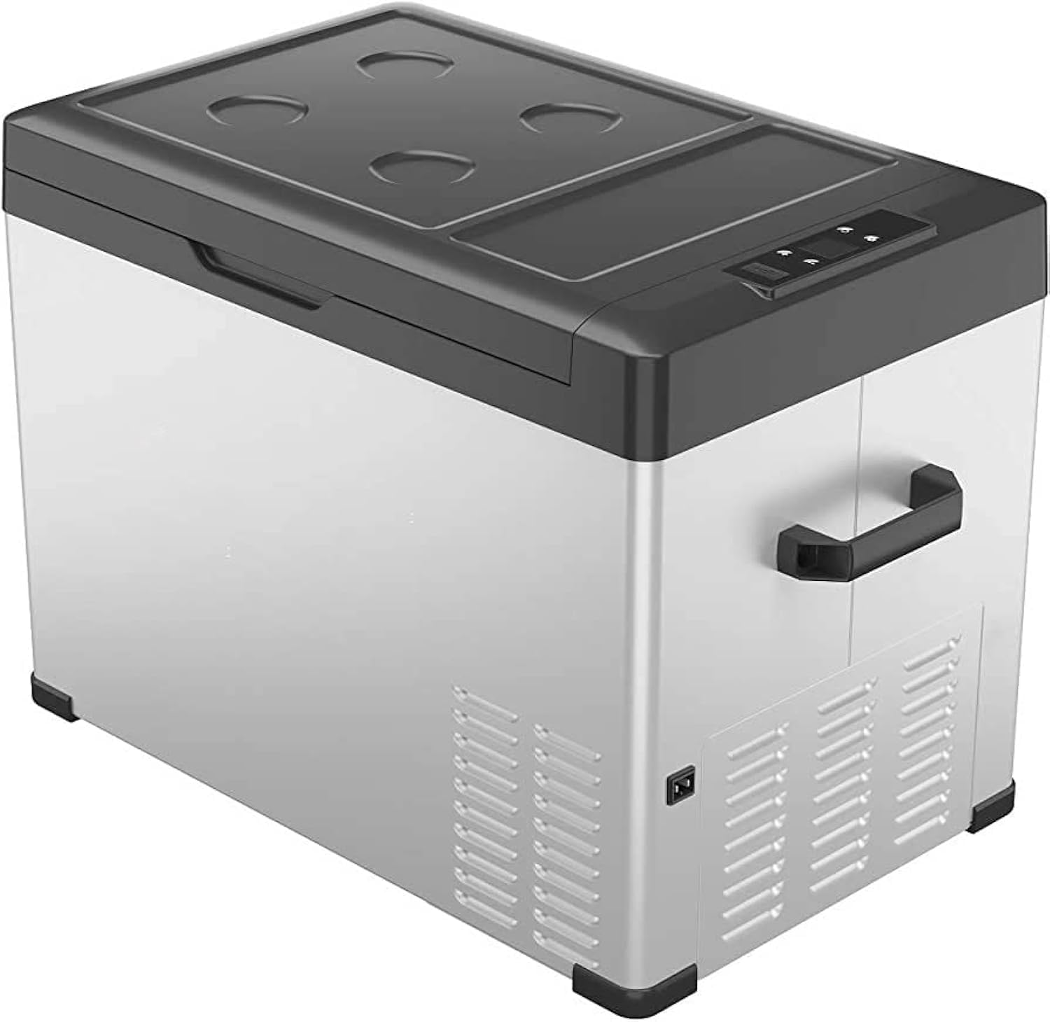 Car Fridge,Fast Cooling,12 Volt Car Freezer for Vehicle, Truck, RV, Boat, Mini Fridge Freezer for Travel, Outdoor(40 Liters)(British standard plug and Car Plugs)