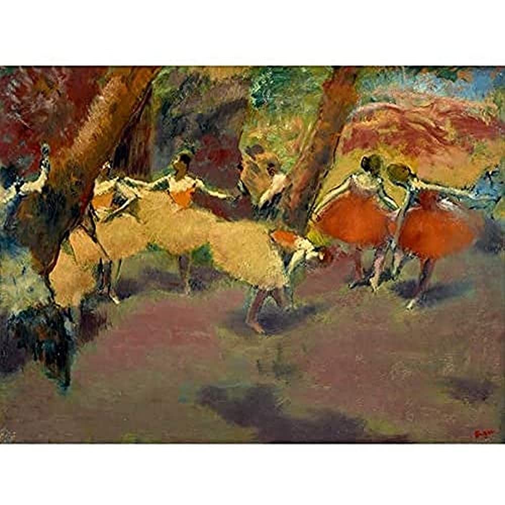 Edgar Degas Before The Performance Unframed Wall Art Print Poster Home Decor Premium